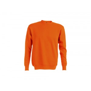 SWEAT SHIRT C/PUNHO COS EM RIBE DELTA LARANJA SWEAT SHIRT C/PUNHO COS EM RIBE DELTA LARANJA